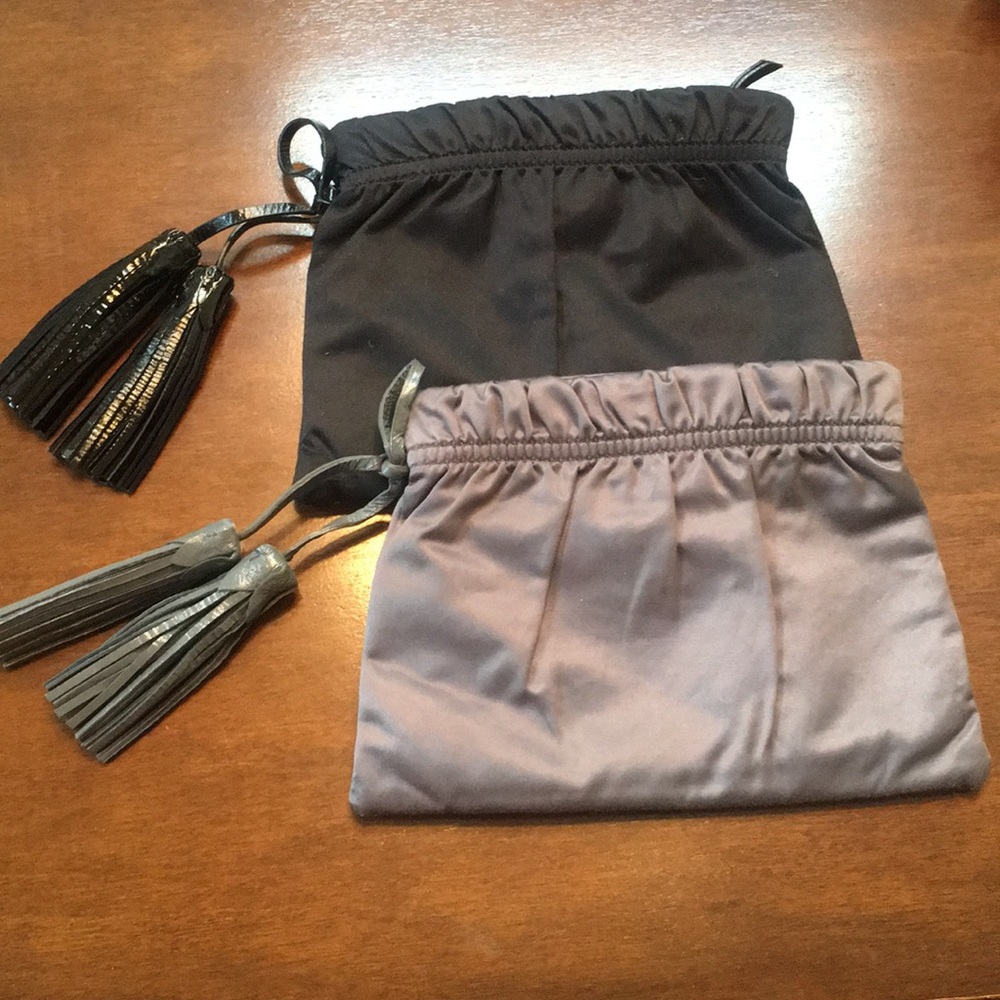 2 Gap Satin Clutch Bags
